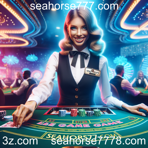 Experiência Imersiva com Jogos Ao Vivo no Seahorse777